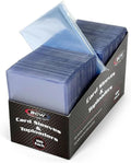 BCW Card Sleeves and Toploaders Combo Pack | 100 Toploaders & 100 Penny Sleeves by BCW