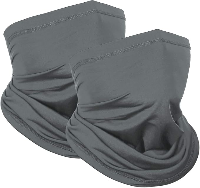 Achiou Cooling Neck Gaiter Face Cover Scarf, UV Protection Mask for Men and Women,Soft Windproof, Hiking Cycling Running