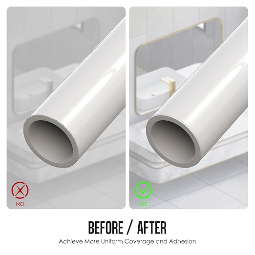 Deburring Tools for Plastic Pipe, 1-1/4 to 4-Inch for 6 Pipes Size, PVC Chamfer Tools with Sharper Blade-2*Blades, Achieve More Uniform Coverage and Adhesion