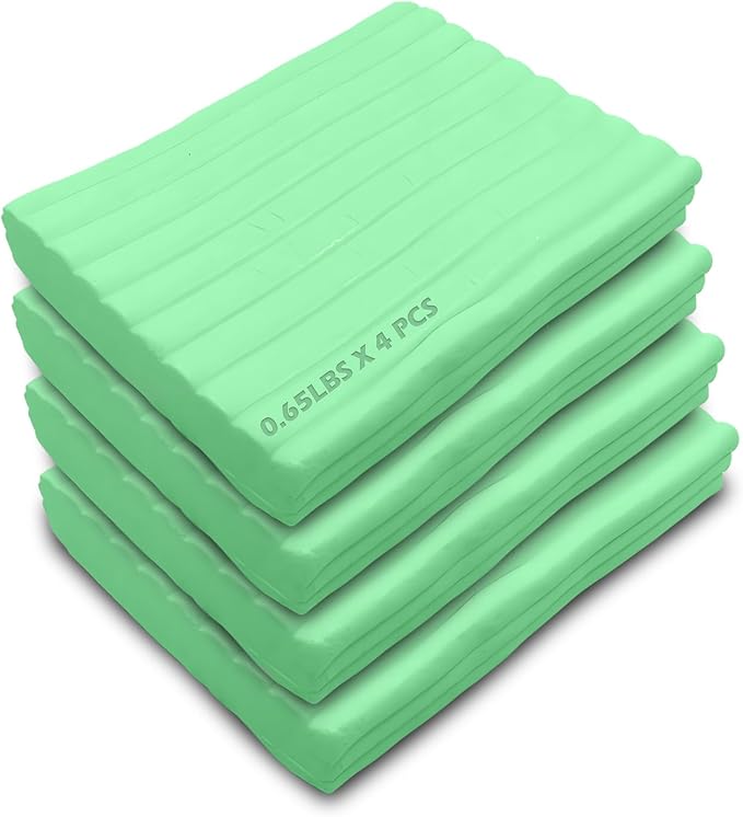 ReArt Non-Drying Oil-Based Modeling Clay 2.6 Pounds, Non Hardening Reusable Non by ReArt
