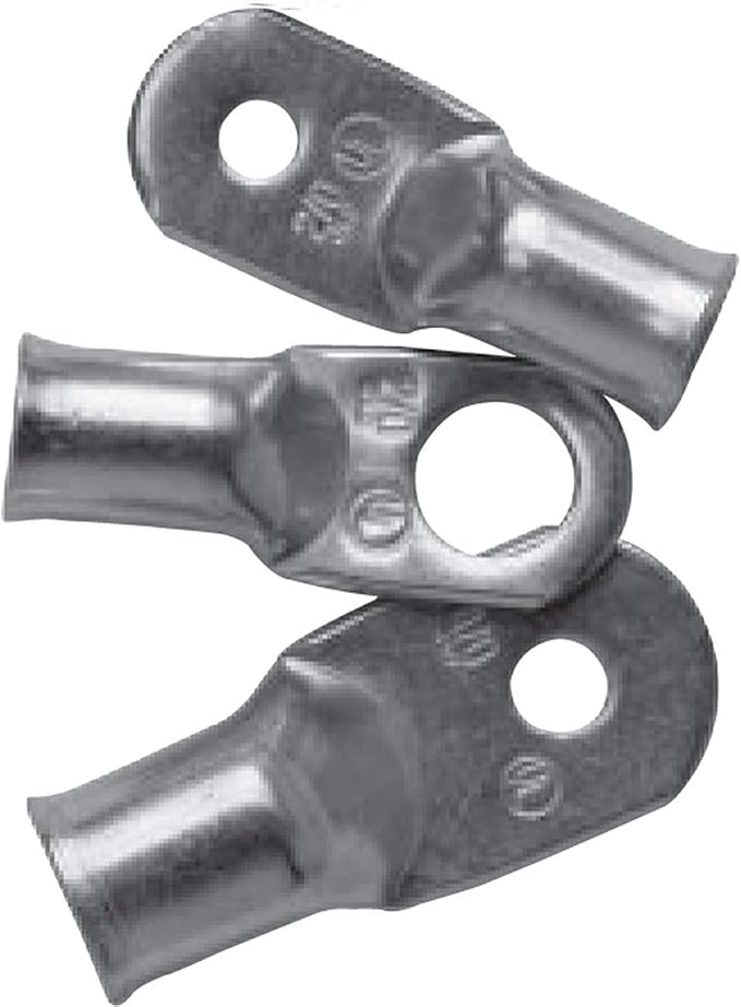 Ancor Marine Grade Tinned Copper Lugs, Sizes 8 AWG to 4/0 AWG