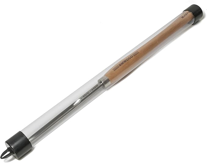 Cryo M2 HSS Bowl Gouge 1/2" Bowl Gouge (5/8" dia.) with 15-1/2" Beech Handle for Woodturning Chisels, Woodlathe Tools.