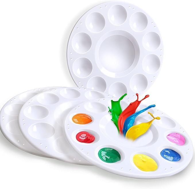 4 PCS Paint Palette, INIFUS Paint Pallet by inifus
