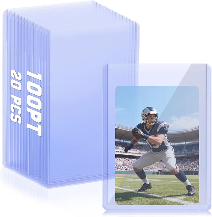 DEDC 20 Top Loader Thick Card Load Holder Storage by DEDC