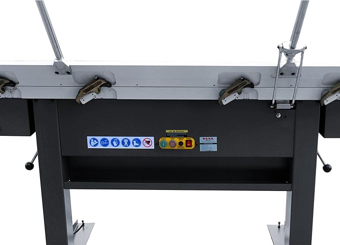 KAKA INDUSTRIAL Magnetic Pan and Box Brake, 60-InchElectro Metal Brake Bender, 8-Ton Box and Pan Brake with Foot Pedal Control, 16-Gauge Mild Steel Capacity, 220V-60HZ-1PH EB-6116