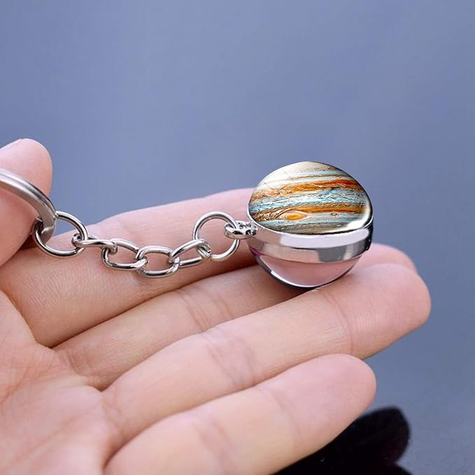 JWPavilion Solar System Planet keychain Accessories Pendant Glow In The Dark - Image 3