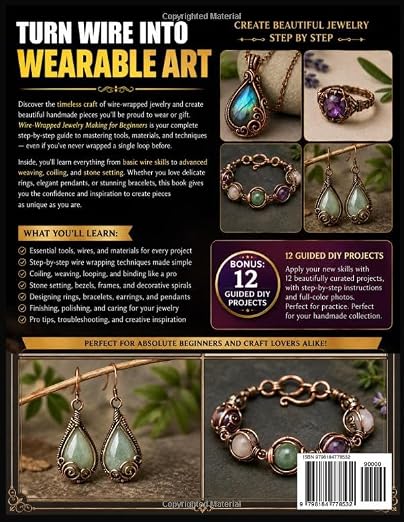 Wire-Wrapped Jewelry Making for Beginners: The Step-by-Step Guide to Master - Image 2