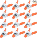 HORUSDY 12-Piece 6" inch Spring Clamp, Heavy Duty Spring Metal Spring Clamps, 2.5"-inch Jaw opening (12-Piece)