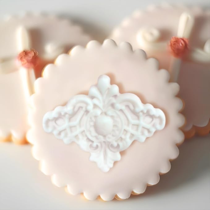 Art Molds Rococo Embellishment for Polyclay Air Dry Clay Plaster | Versatile - Image 8
