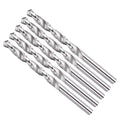 Drill Bit, 6.8mm Cutting Diameter, 4241 HSS 118° Cutting Angle Uncoated Bright Versatile Jobber Bits - (Applications: for Drilling Plastic Wood Soft Metal), 5-Pieces