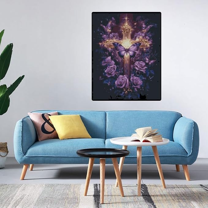 Religious Stamped Cross Stitch Kits - Image 3