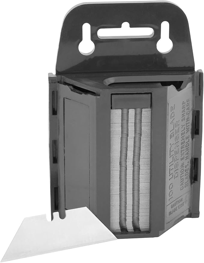 Sheffield 12282 Standard 100 Utility Box Cutter Blades by Sheffield