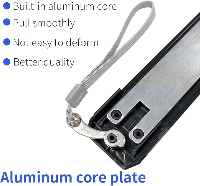 Contour Gauge Tool 12 Inch + 5 Inch, Super Gauge Shape and Outline Tool with Metal Aluminum Lock, Profile Tool Set Precisely Copy Irregular Shape, Extended Profile Gauge Duplicator, Father's Day Gift