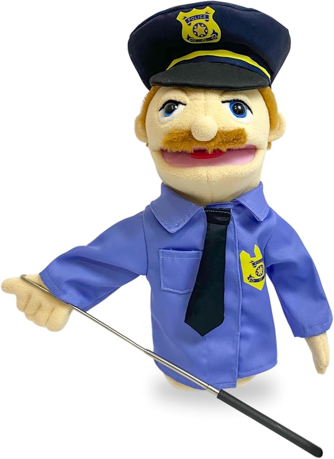 16"Puppets Entriloquist Puppet, Hand Puppets by Okegztoa
