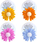 4 PCS Daisy Flower Silicone Mold Set, Small Flower Candle Molds by Unknown