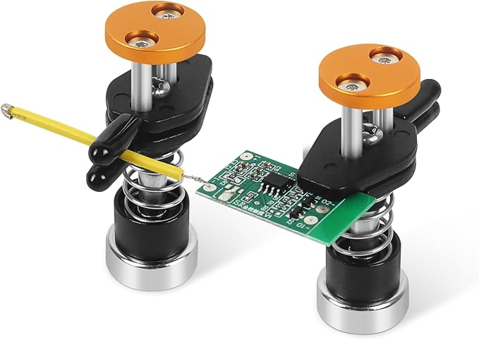 NOEVSBIG Magnetic Helping Hands Clamp Metal Adjustable Third Hand Stand | by NOEVSBIG