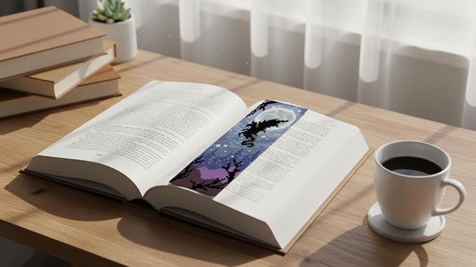 DYAIANGMU Dragon 6 Pcs Cross Stitch Bookmark Kit - Image 4