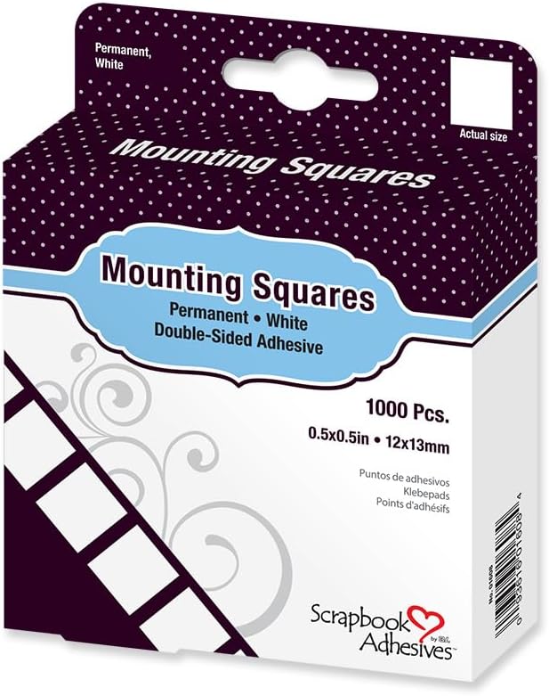 Scrapbook ADHESIVES by 3L Mounting Squares Permanent by 3LConsumerProductsAS