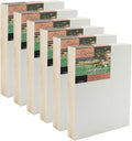 Da Vinci Pro Ultra Smooth Gesso Panels 2"" Panel 6x12-6 Pack by DaVinci+Wood+Panel