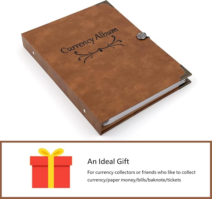 Currency Album + Coin Collecting Album - Image 7