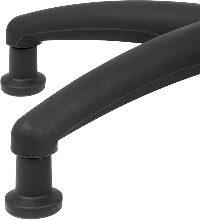 Chair Master FSS Series Square seat Low (17"-23") seat Height Chair. Vinyl-for Office, Garage, Desk, Shop, Computer, Doctor, Medical, Easy to Clean! NO Footring (Gray, Low, Glides)