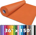 PerkHomy OrangeRed Kraft Paper Roll 36" x 1 by PerkHomy