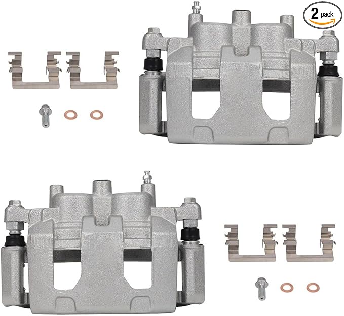 SCITOO 18B4988 18B4989 Disc Brake Calipers Assembly with Bracket Fit For Buick Lucerne 2006-2011,For Chevrolet Impala 2003-2013,For Chevrolet Monte Carlo 2006-2007