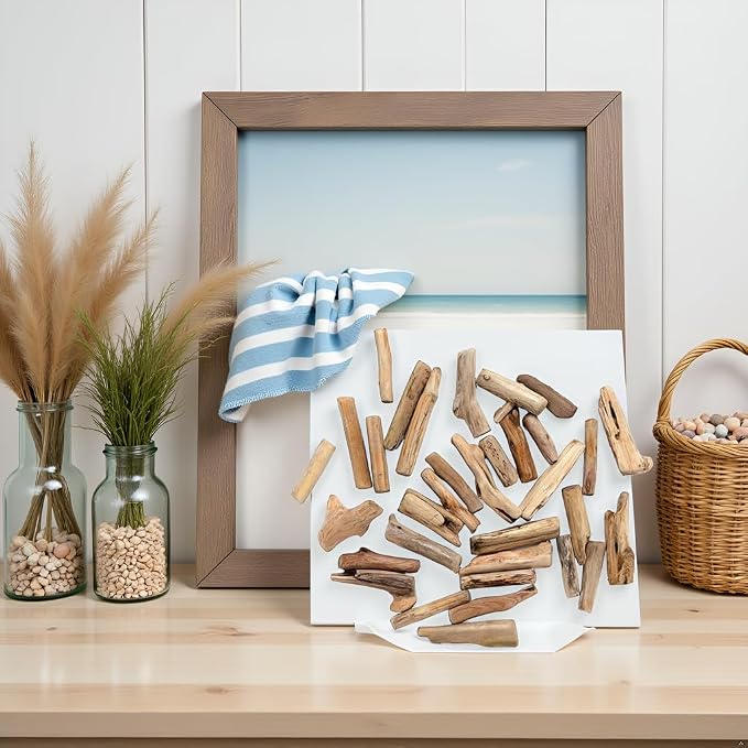 20 Pcs Natural Driftwood Pieces - Image 8