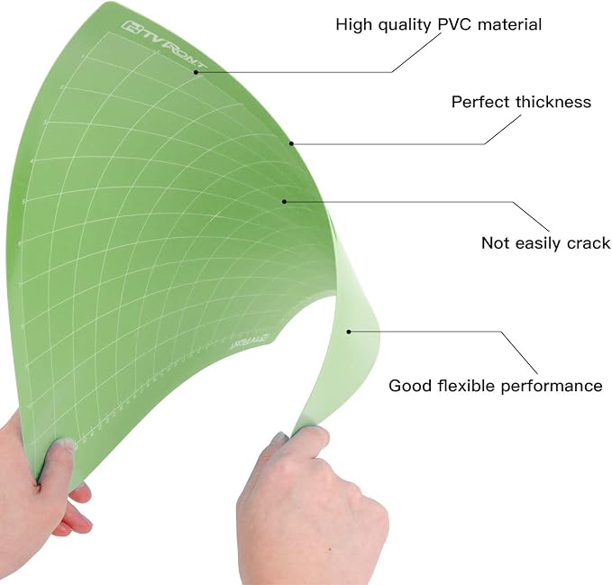 HTVRONT Cutting Mats 12"x12", 4-Grip Variety Compatible - Image 4