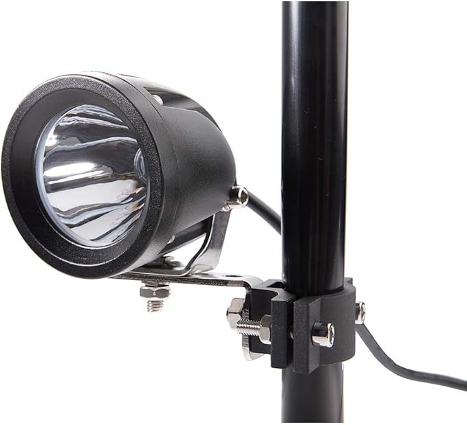 Light Bar Motorcycle Bracket 1.2 Inch Motorcycle Bicycle Mount Bracket Car Bull Bar Holder Clamp Offroad Tube Clamps Mounting Brackets for LED Work Lights(18-30mm)