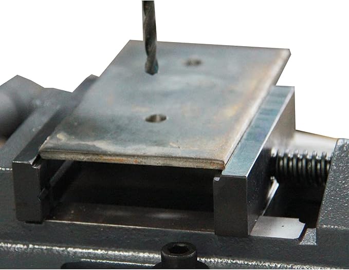 KAKA INDUSTRIAL Drill Press Clamping Vice,Precise Drilling Press Vise (BSM-75N)