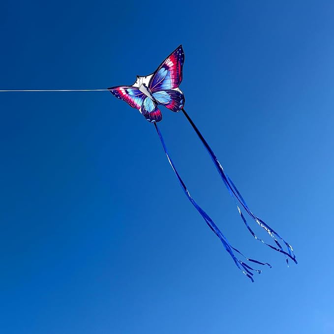 Butterfly Kites for Kids and Adults, 300ft String Handle Included - Image 4