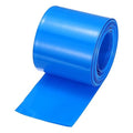 MECCANIXITY Battery Wrap PVC Heat Shrink Tubing 42mm Dia 66mm Flat 33 Feet(10meters) Blue Good Insulation for Battery Pack