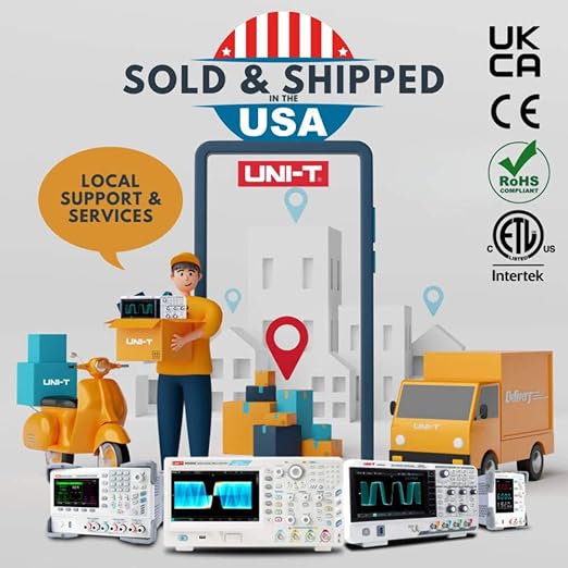 UNI-T UTD2102CEX+ 100MHz 2Ch DSO Digital Storage Oscilloscope