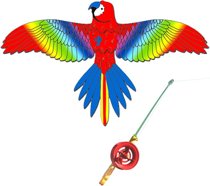 Dynamic Kites 3D Fishing Rod Line Kites Kites Easy Flying Toy Frameless Kites - Image 6