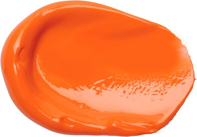Liquitex BASICS Acrylic Paint, 946ml Jar, Cadmium Orange Hue - Image 2