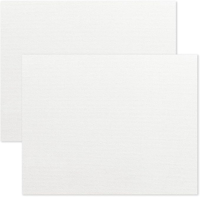 KINGART Stretched White Canvas Set – Rectangle, 48x60 Inch, Triple Gesso Primed - Image 2