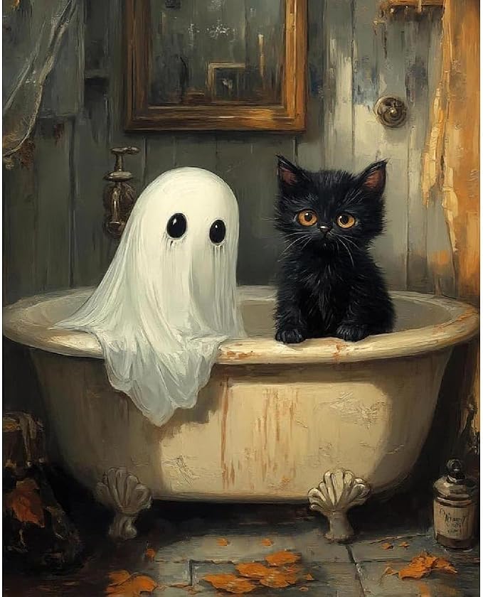Clendo Halloween Paint by Numbers Kit by Clendo
