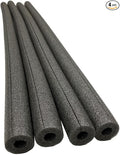 Foam King Brand Insulating Foam Pipe Covers. 3/4 inch by 3 feet, Pack of 4