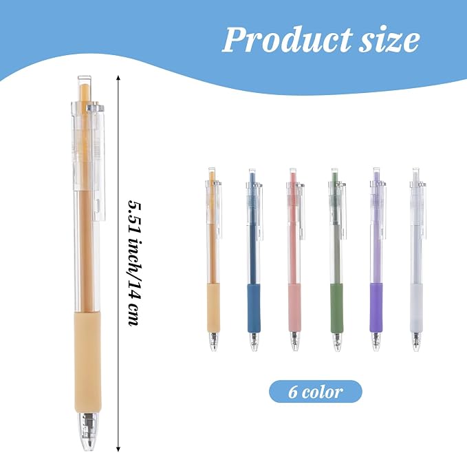 YUXIANLB Craft Exacto Knife Craft Cutting Tool 6PCS, Retractable Paper Pen - Image 2