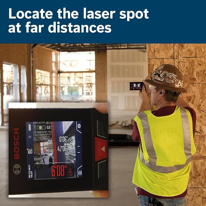 BOSCH GLM400CL 400 Ft Blaze Outdoor Connected Laser Measure, Includes 1.0 Ah - Image 2