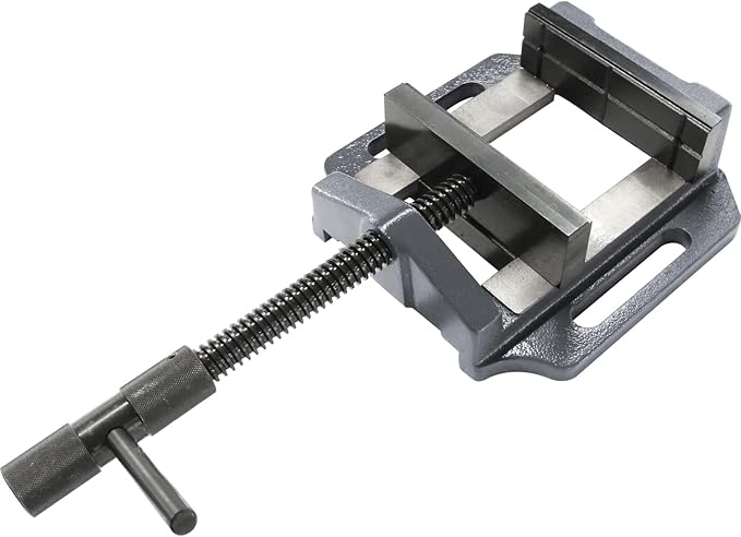 KAKA INDUSTRIAL Drill Press Clamping Vice,Precise Drilling Press Vise (BSM-125N)