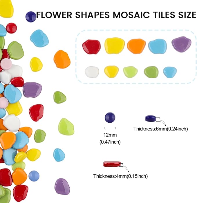 Youway Style Petal Mosaic Tiles - Image 7