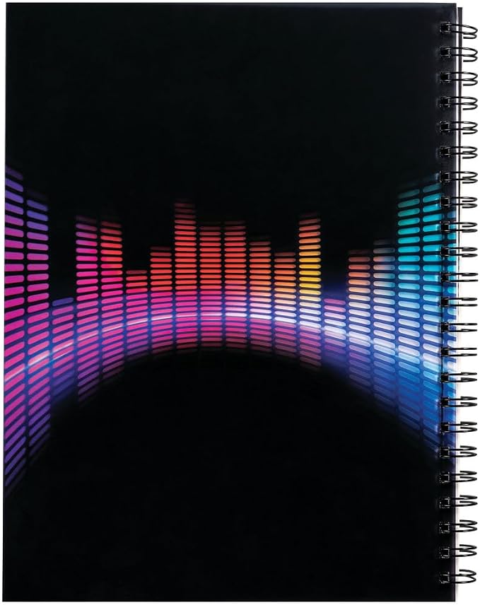 UCreate Fashion Poly Sketch Book, Sonic Vibes - Image 2