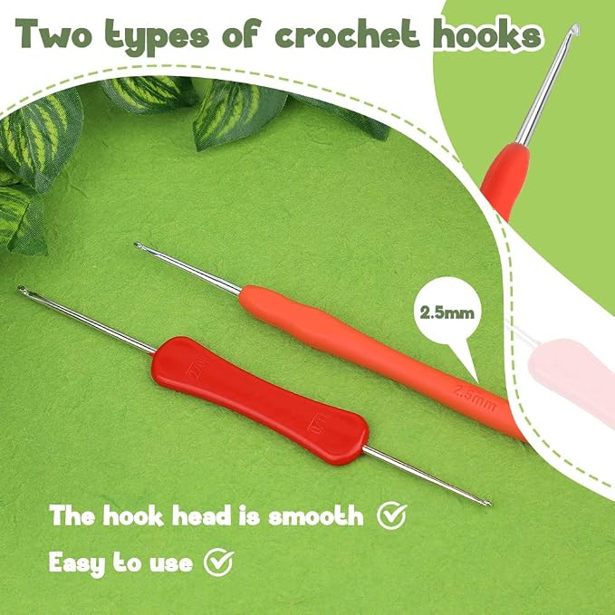 kgxulr Crochet Kit for Beginners, Tulip Crochet Starter Kit Beginner for - Image 4
