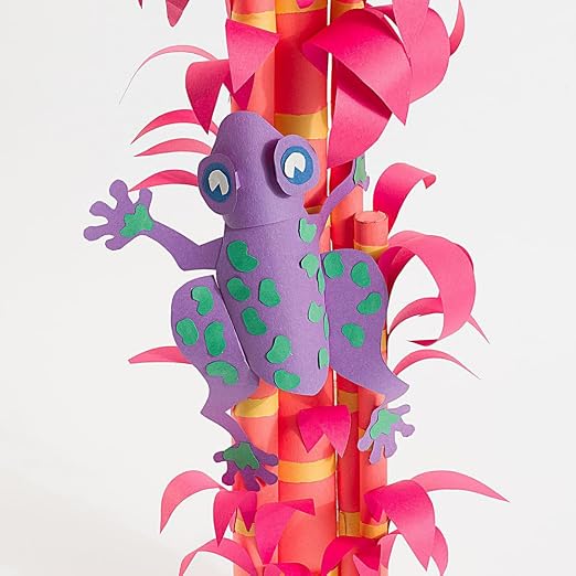 Colorations 9" x 12" Mediumweight Pink Construction Paper - Image 6