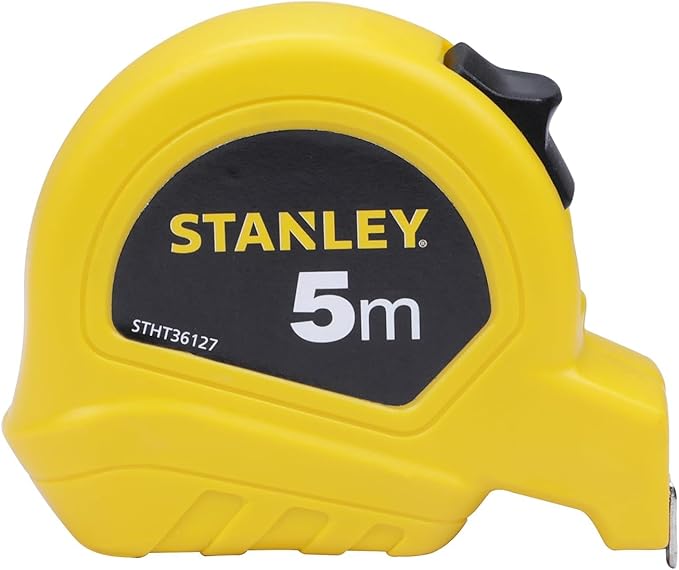 Stanley STHT36127-812 Plastic 5m Tape (Yellow)