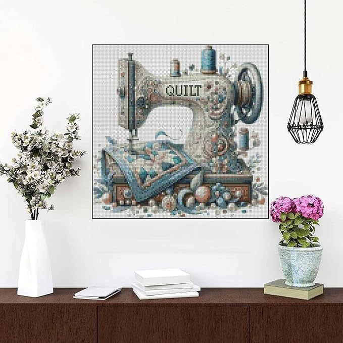 Sewing Machine Stamped Cross Stitch Kits - Image 5