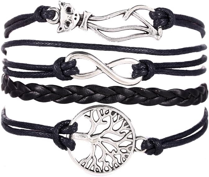 YYaaloa Pack of 50 Tibetan Tree of Life Charms; Silver, Mixed Smooth Metal - Image 6