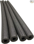 Foam King Pipe Insulation for 1/2 inch Copper Pipe 3 Foot Length, Pack of 4